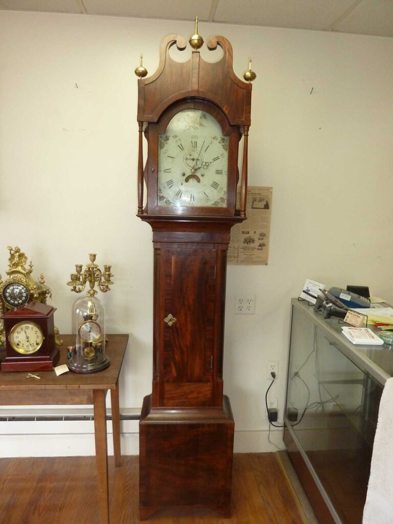 Antique Tall Case Clock with Case Fully Restored
